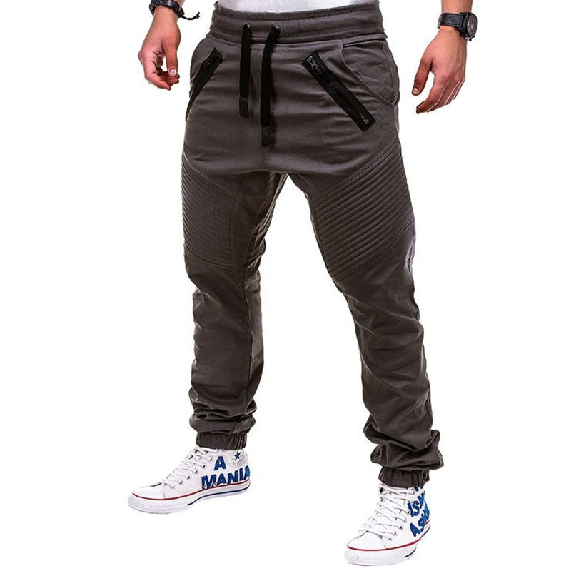 Men's Joggers Trousers Breathable Elastic Sport Jogging Pants