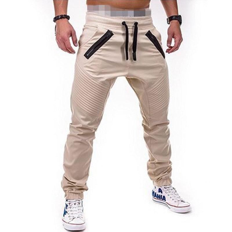 Men's Joggers Trousers Breathable Elastic Sport Jogging Pants