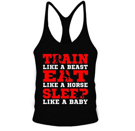 Sleeveless Bodybuilding Shirt workout stringer