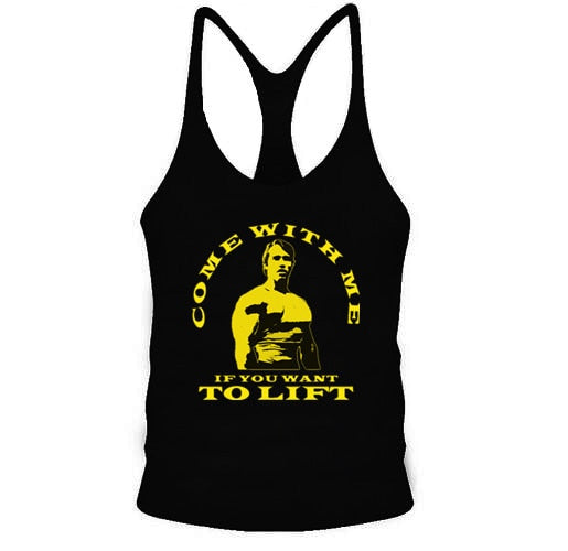 Sleeveless Bodybuilding Shirt workout stringer