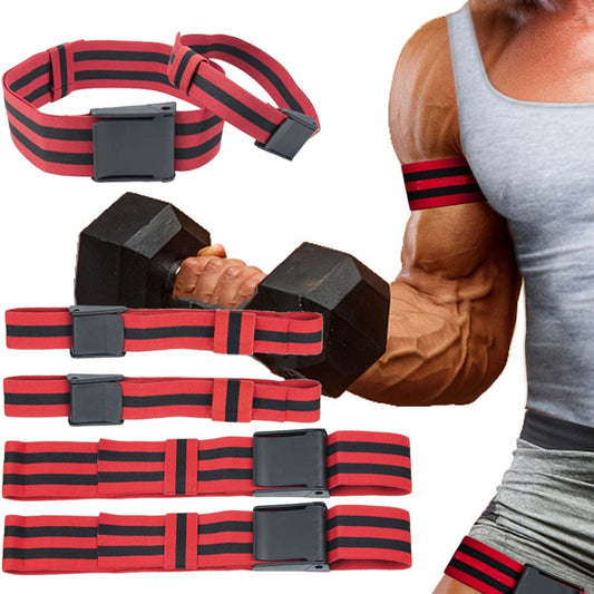 BFR Fitness Occlusion Bands Weight Bodybuilding Blood Flow Restriction Bands Arm Leg Wraps Fast Muscle Growth Gym Equipment