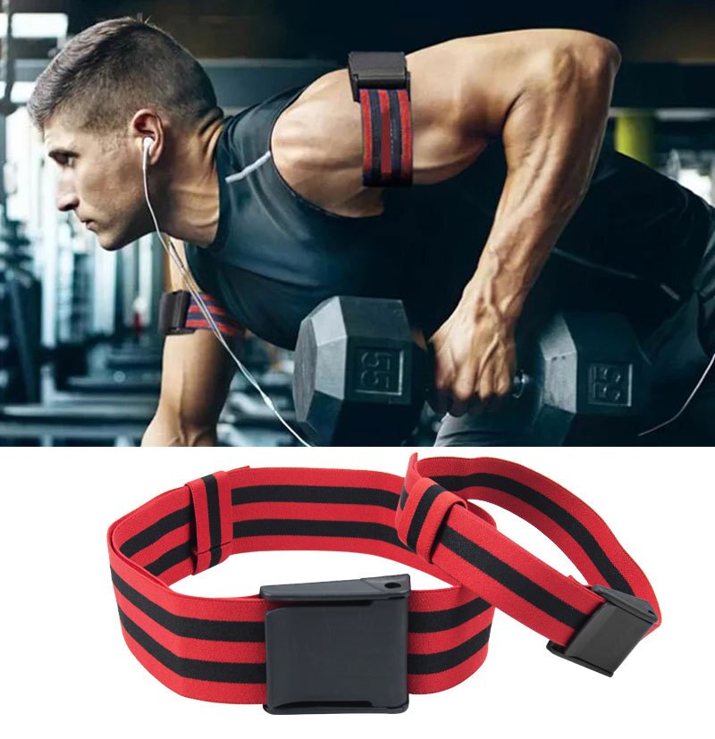 BFR Fitness Occlusion Bands Weight Bodybuilding Blood Flow Restriction Bands Arm Leg Wraps Fast Muscle Growth Gym Equipment