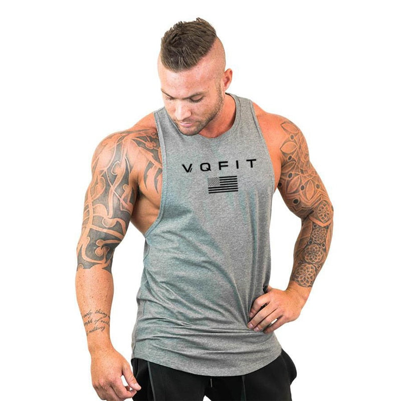 Mens tank tops shirt gym