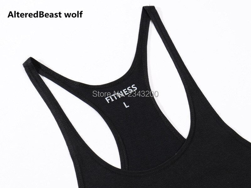 Sleeveless Bodybuilding Shirt workout stringer