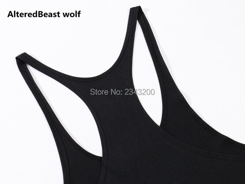 Sleeveless Bodybuilding Shirt workout stringer