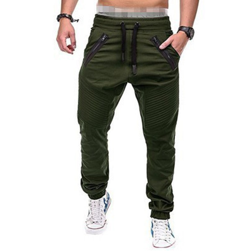 Men's Joggers Trousers Breathable Elastic Sport Jogging Pants