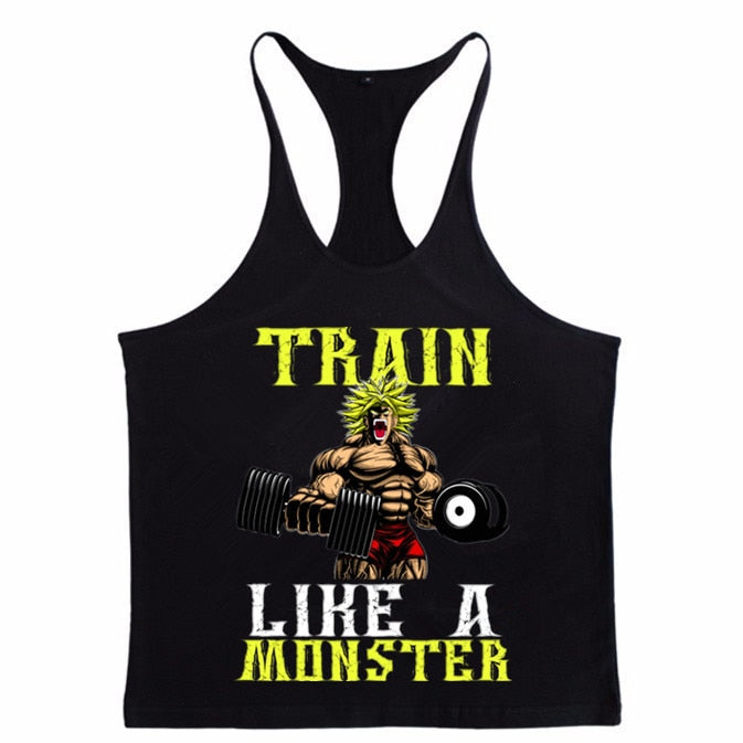 Sleeveless Bodybuilding Shirt workout stringer