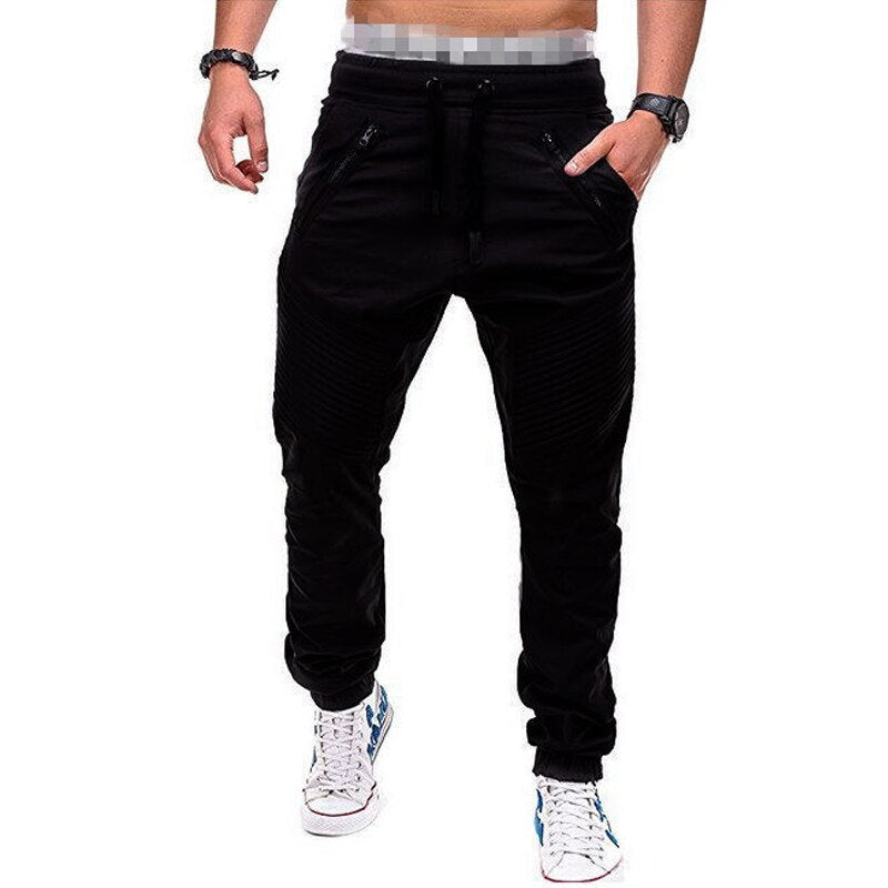 Men's Joggers Trousers Breathable Elastic Sport Jogging Pants