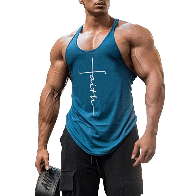 Gym Tank Top Men Fitness Clothing