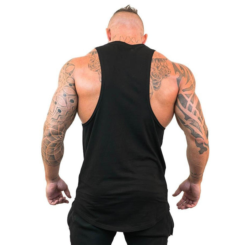 Mens tank tops shirt gym