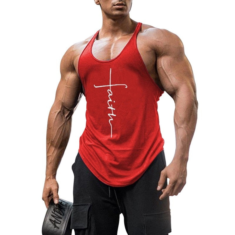 Gym Tank Top Men Fitness Clothing