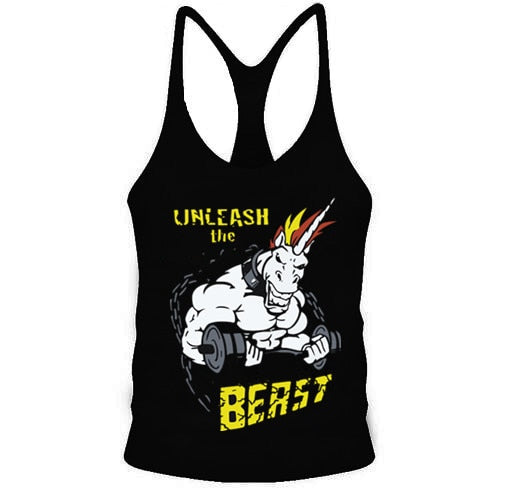 Sleeveless Bodybuilding Shirt workout stringer