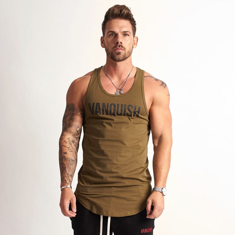 Gyms casual vest cotton sportswear