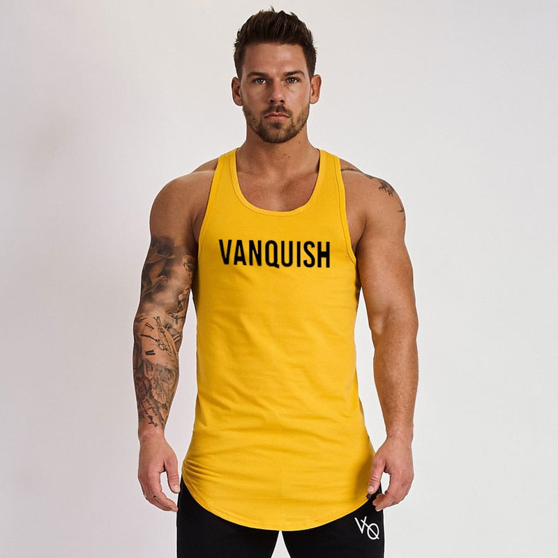 Gyms casual vest cotton sportswear