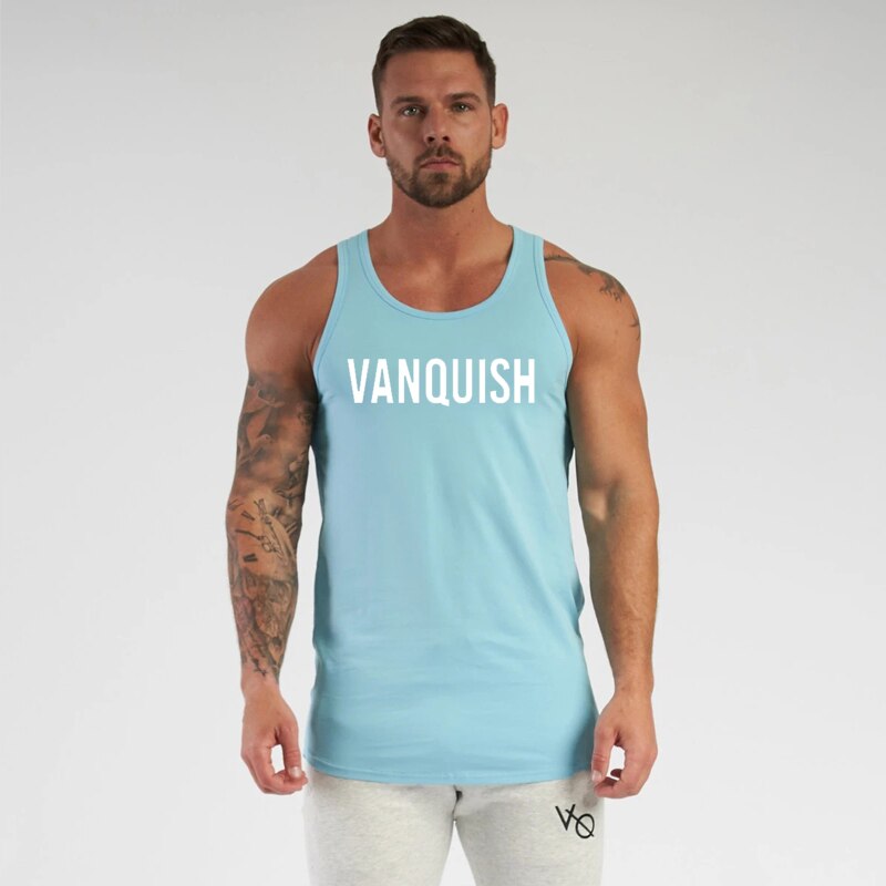 Gyms casual vest cotton sportswear