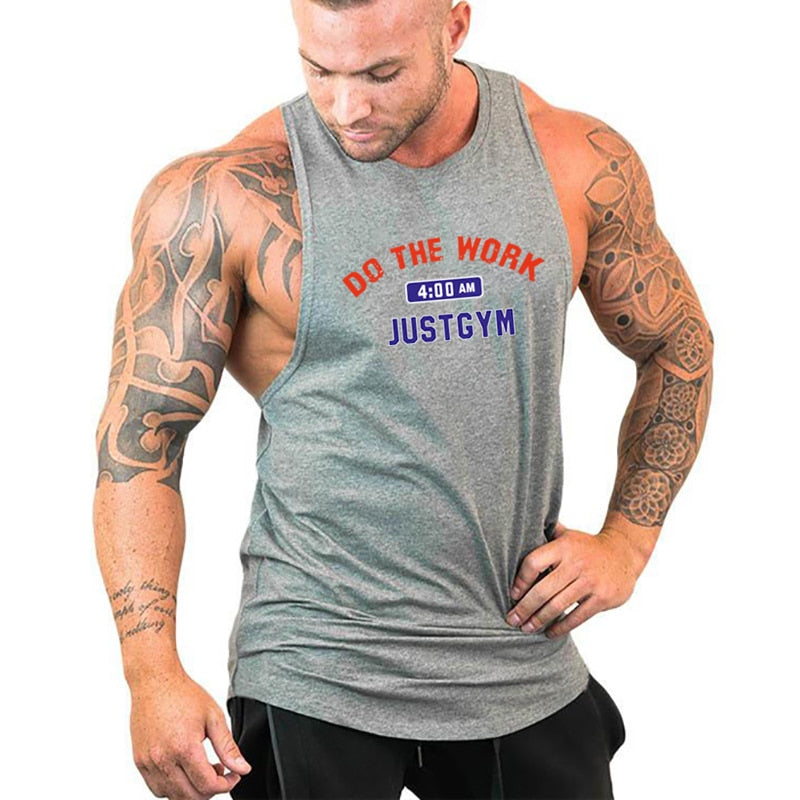 Mens tank tops shirt gym